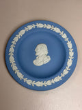 Wedgwood Blue Jasperware Shakespeare Laurel Dish
