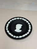Wedgwood Black & White Jasperware Female Portrait Dish