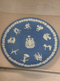Wedgwood Blue Jasperware Montreal 1976 Olympic Plate