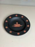 Wedgwood Black & Terracotta Jasperware Classical Round Dish