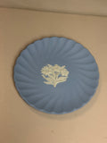 Wedgwood Blue & Cream Jasperware Botanical Scalloped Dish
