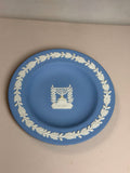 Wedgwood Blue Jasperware Menorah Decorative Dish