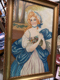 Needlepoint frame