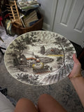 Brown Platter