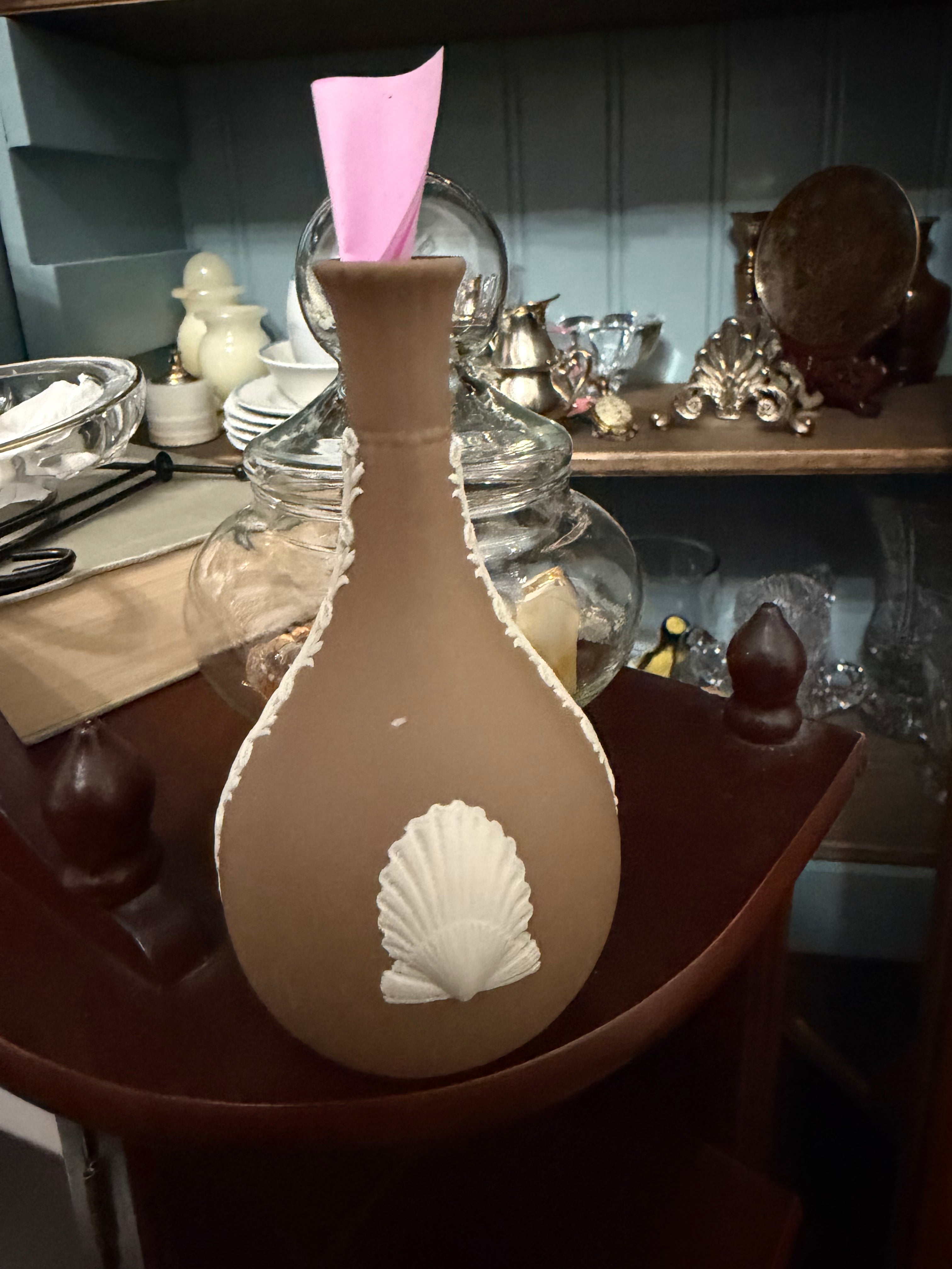 Wedgwood shell bud vase