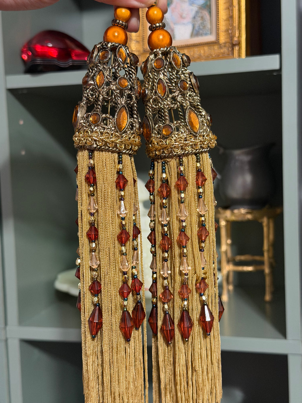 Beaded tassels