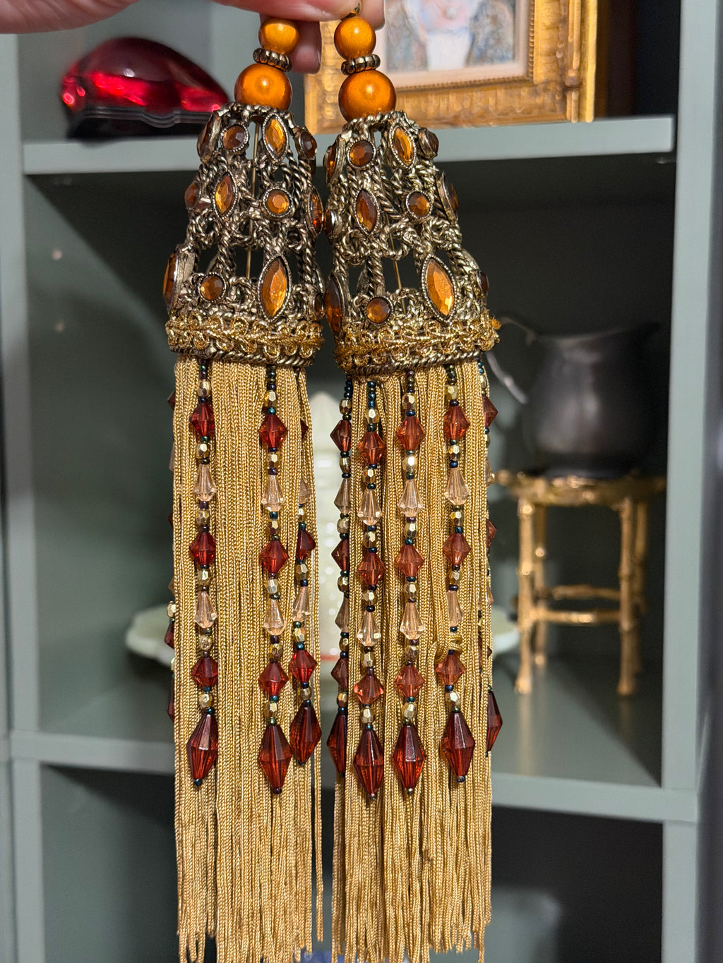 Beaded tassels