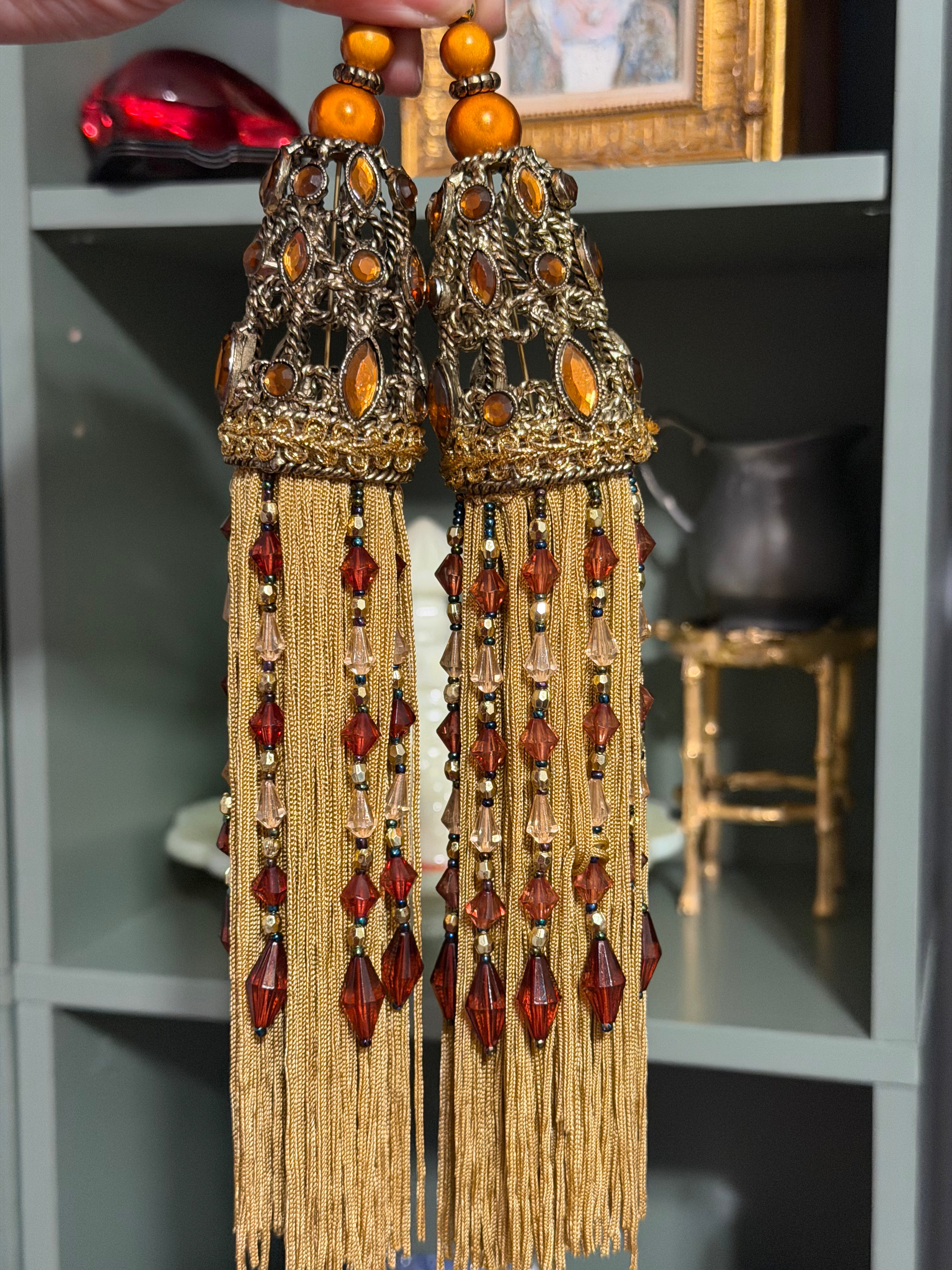 Beaded tassels