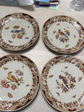 Vintage Hua Ping Tang Zhi Plates
