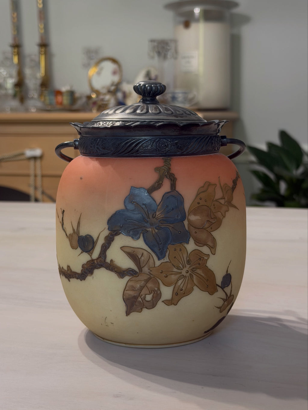 Mt. Washington Glass Company barrel