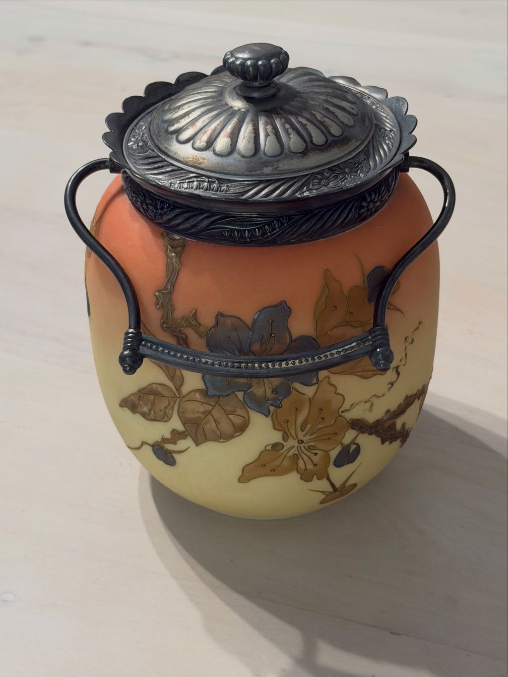 Mt. Washington Glass Company barrel