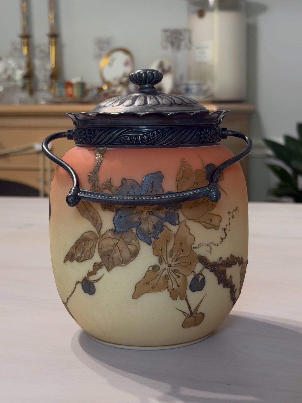 Mt. Washington Glass Company barrel