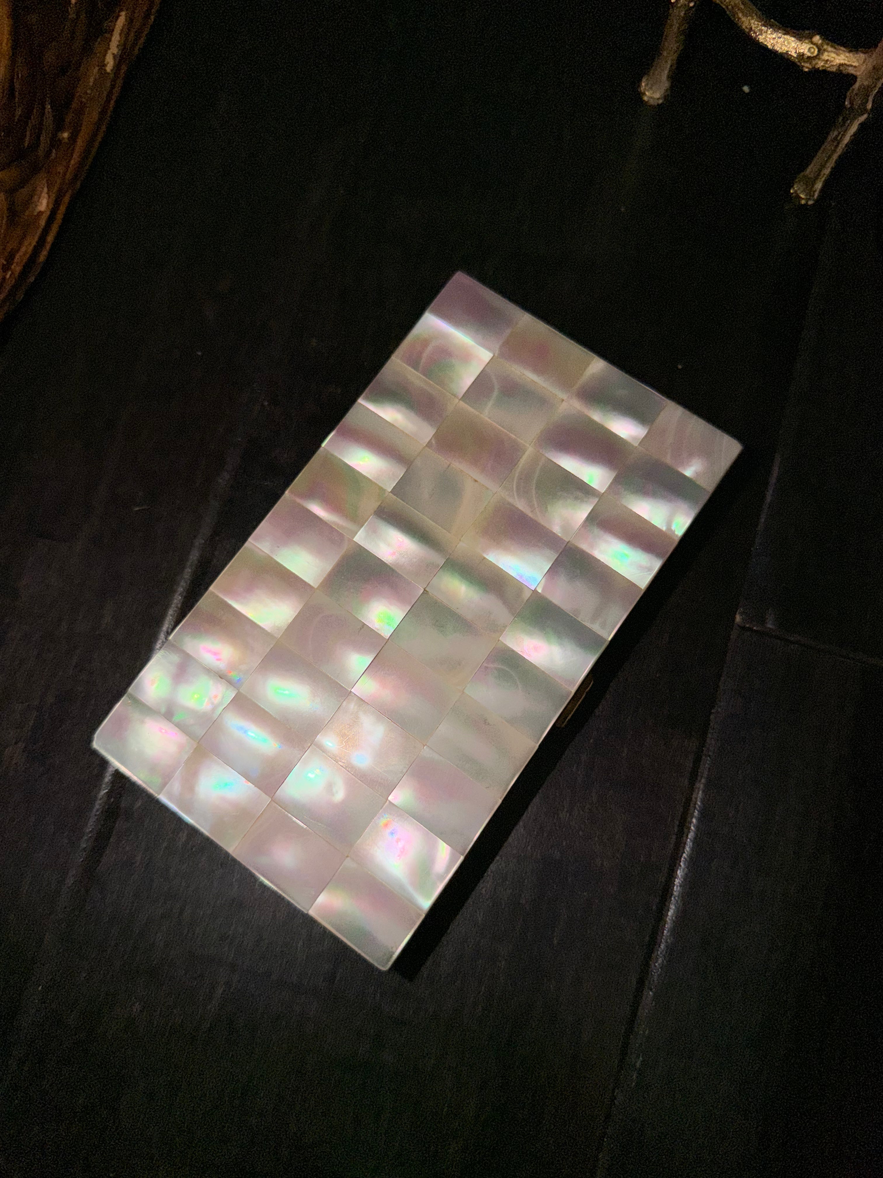 Mother of Pearl Clutch