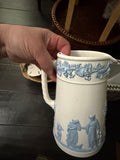 Wedwood Lavender on White pitcher