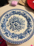 Blue and White Plate
