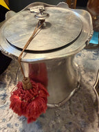 Set of books & Tea caddy