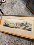 Hunt Scene Framed art