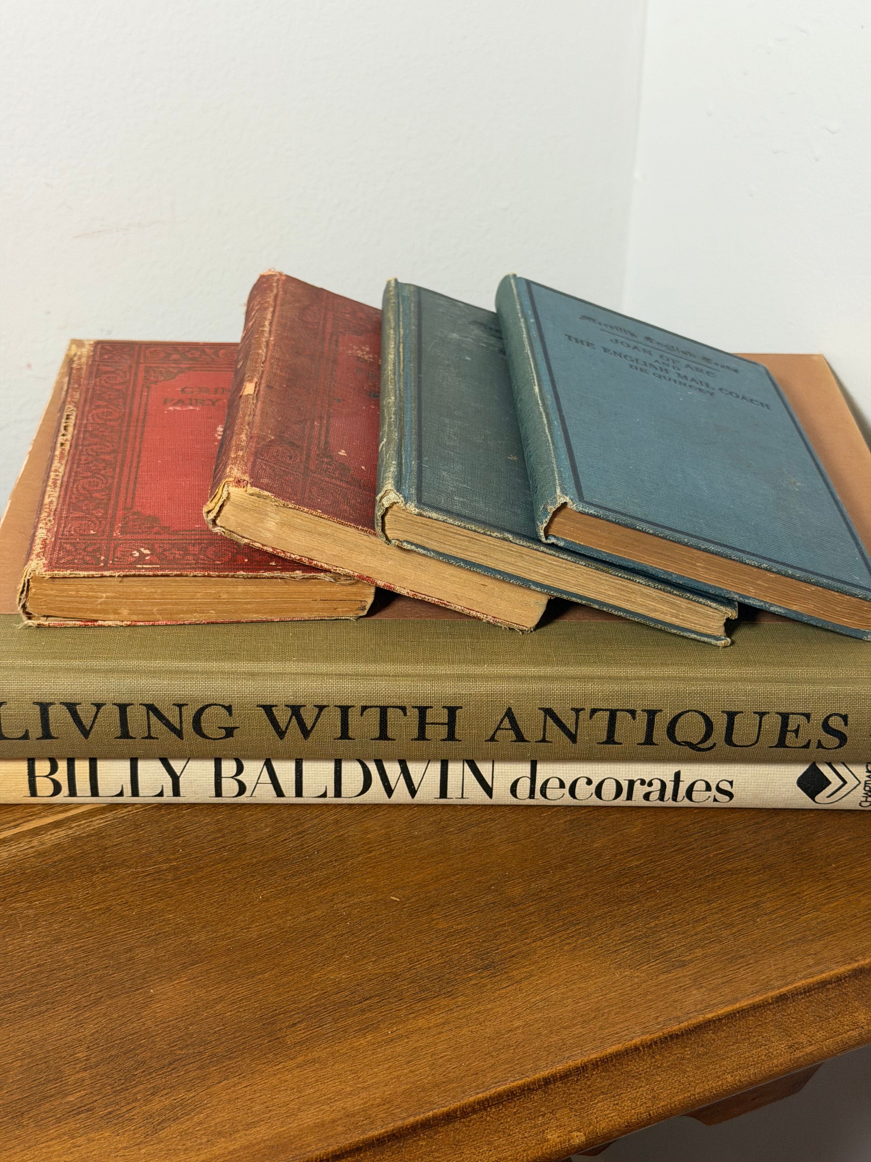 Set of Four Antique Books