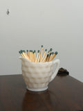 The Milk Glass Cup (Match Holder)