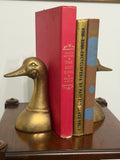 The Brass Mallard Bookends